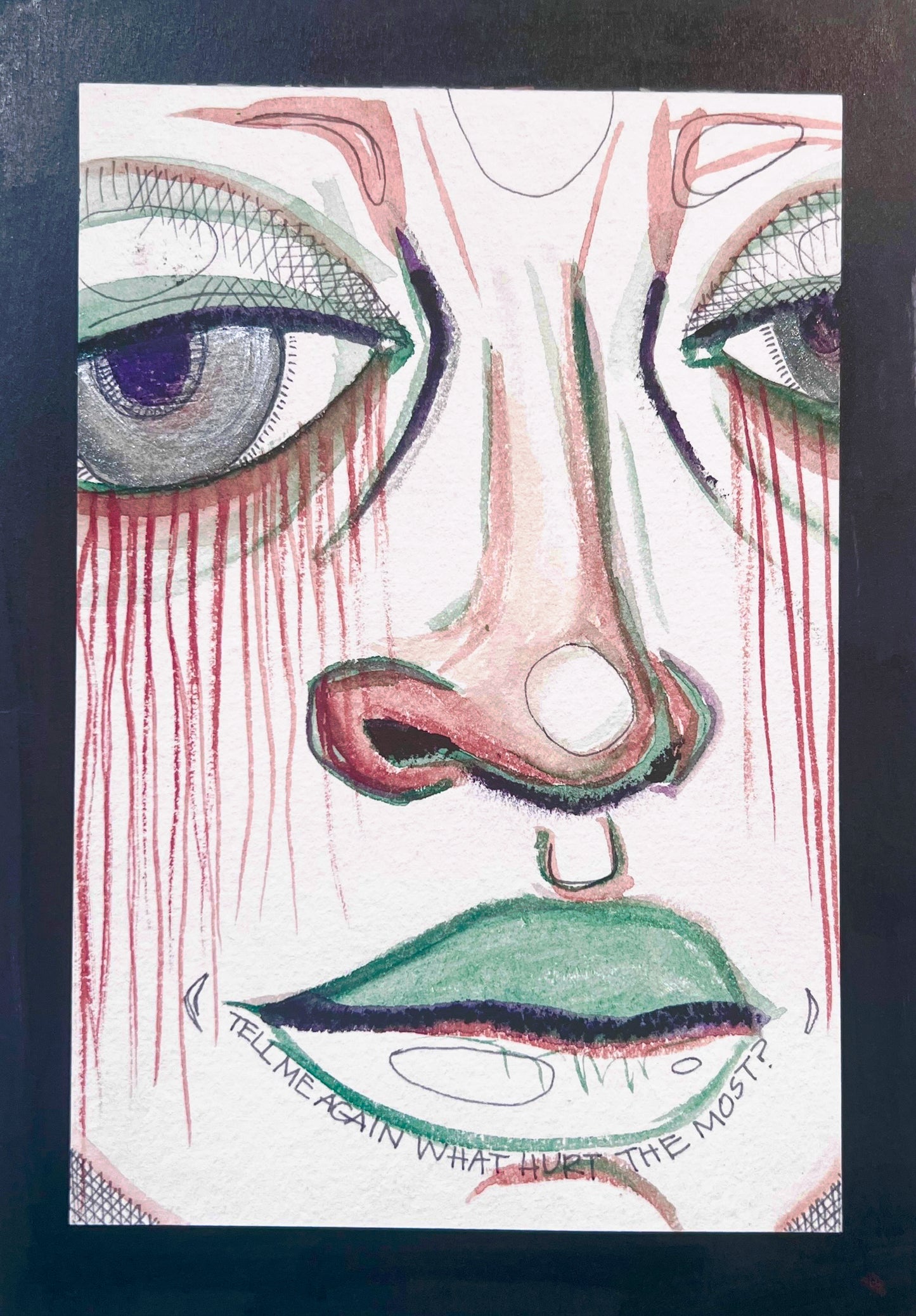 The Unsaid Said, Greeting Card - 19