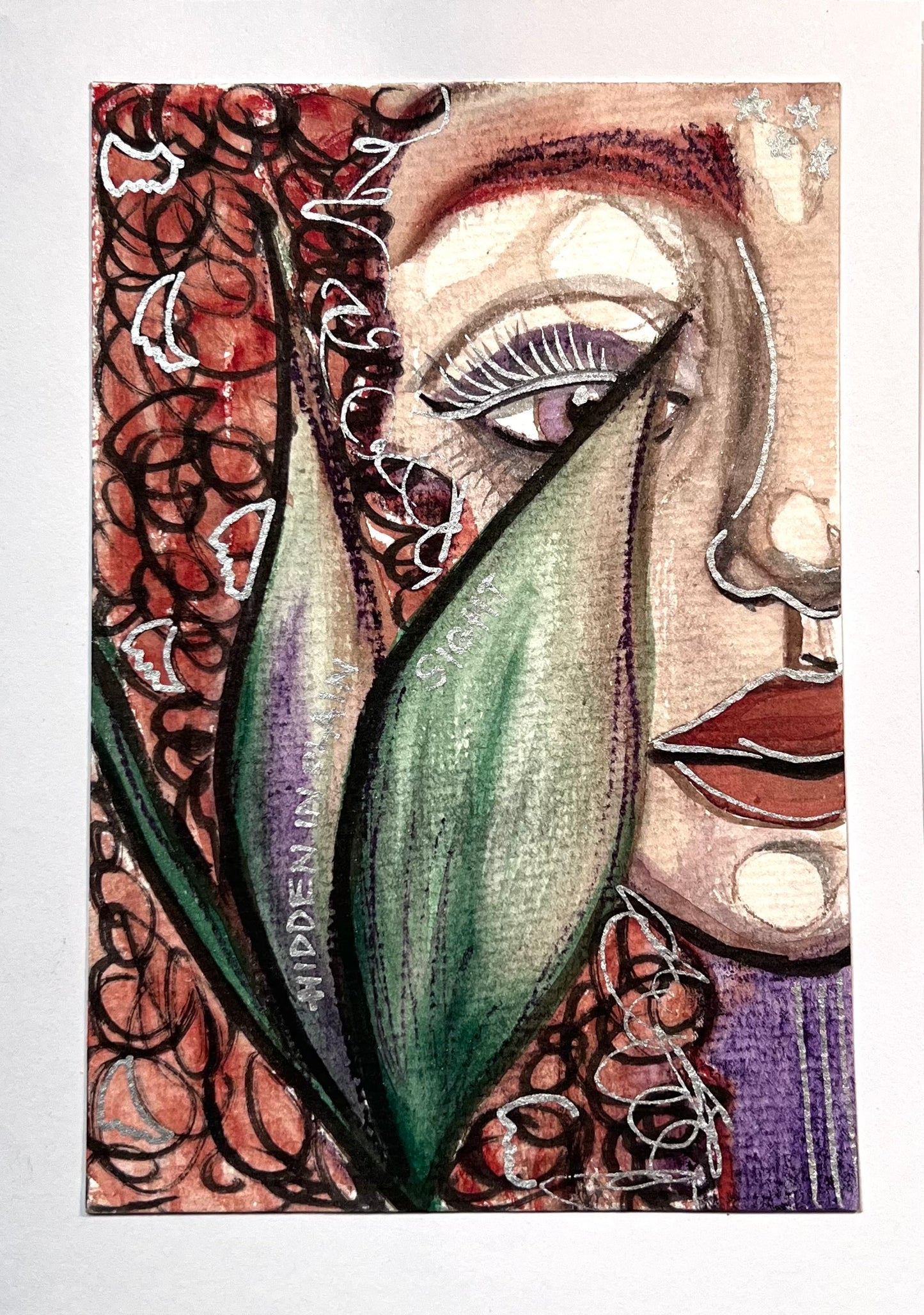 The Unsaid Said, Greeting Card - 5
