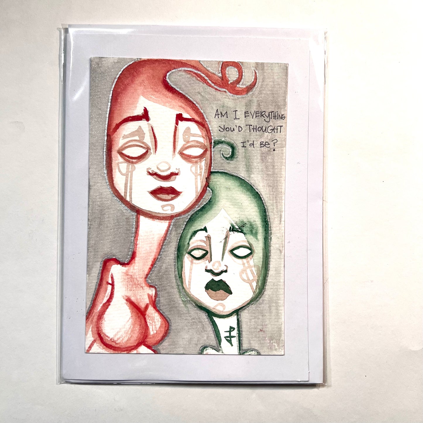The Unsaid Said, Greeting Card - 8