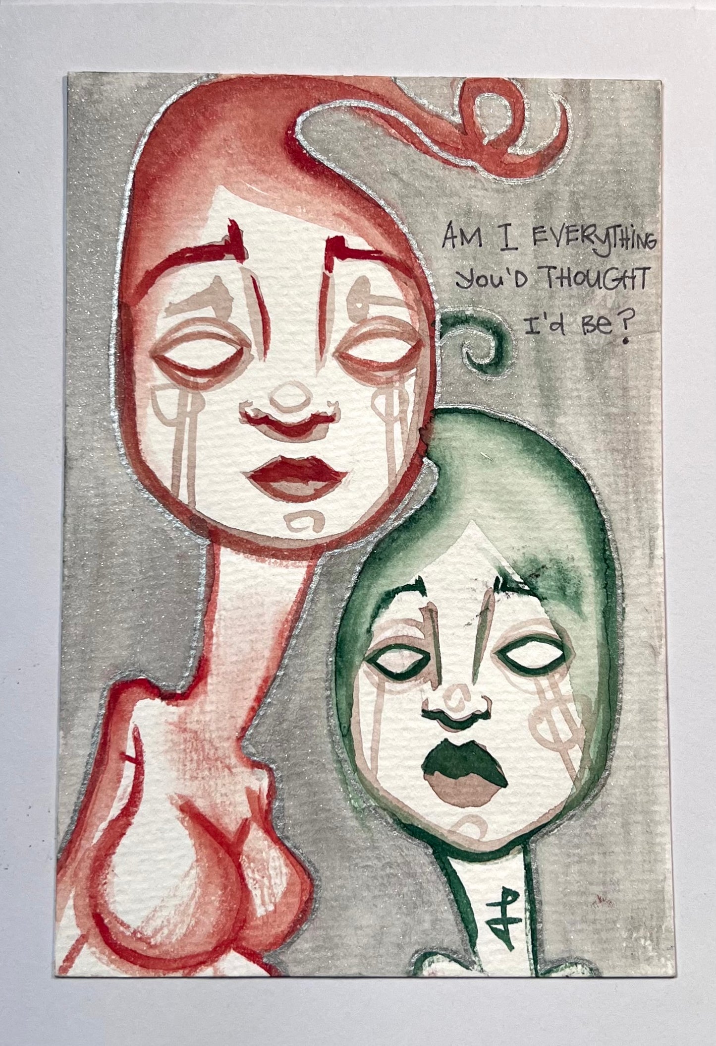 The Unsaid Said, Greeting Card - 8