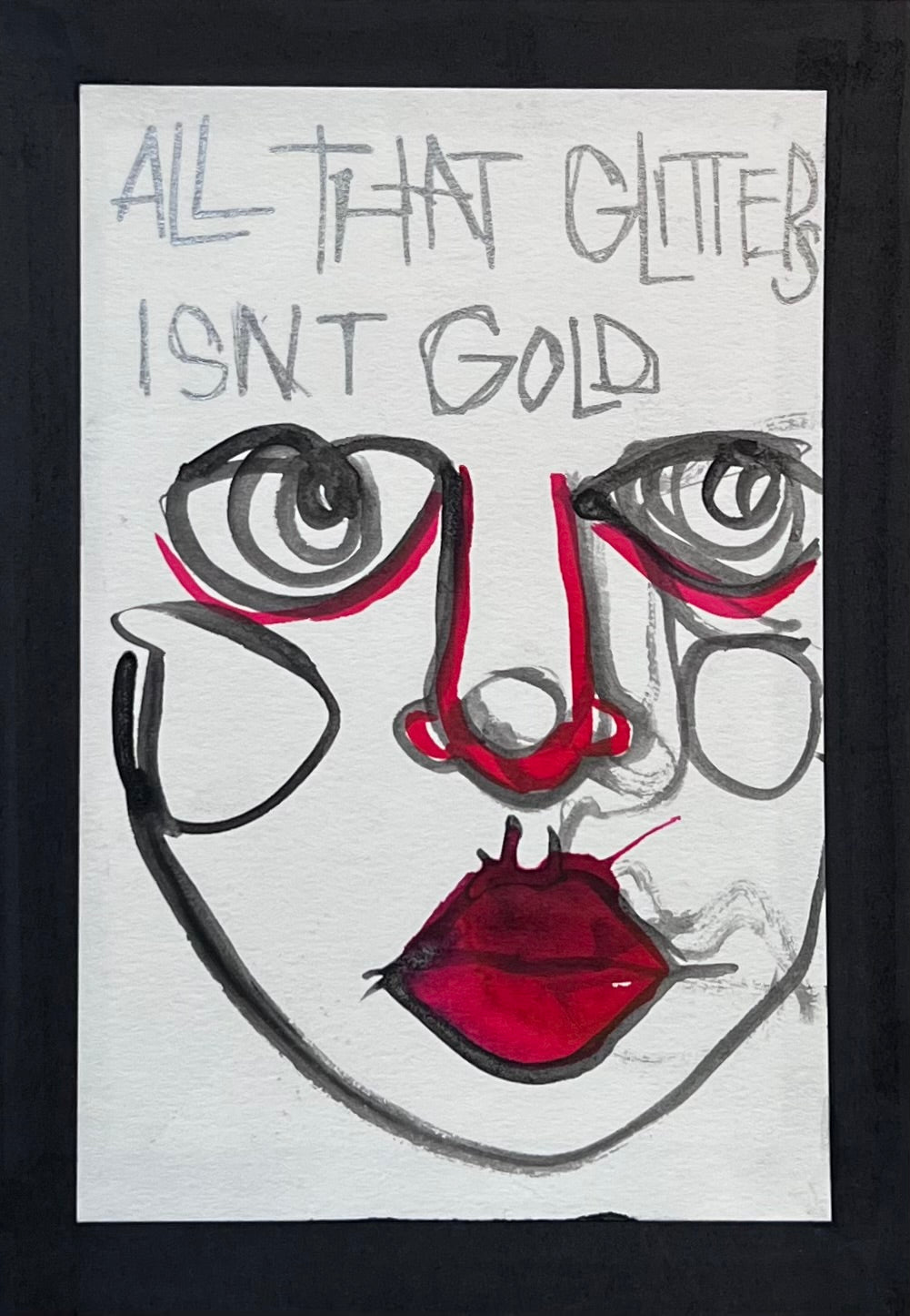 The Unsaid Said, Greeting Card - 7