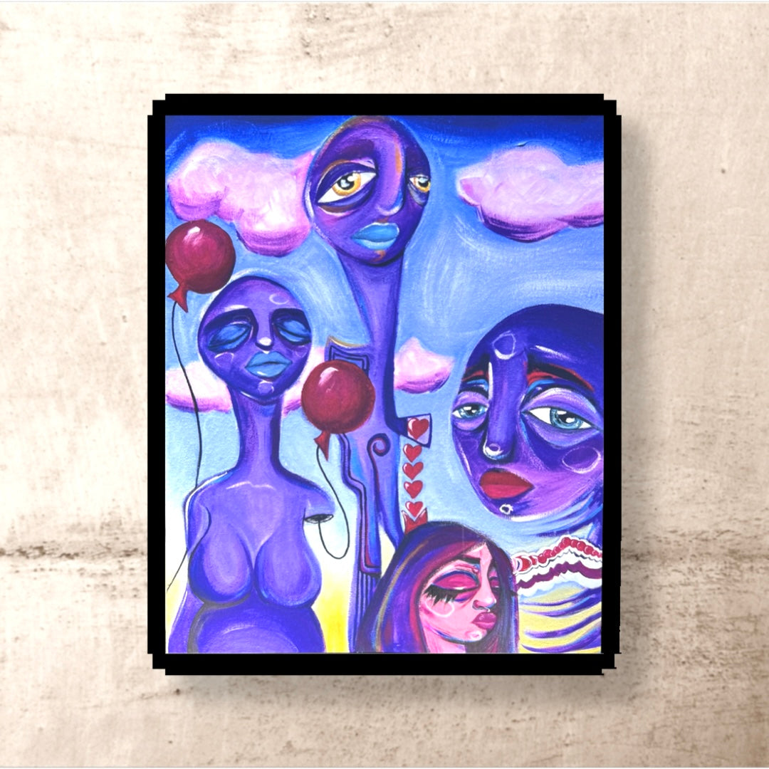 “Secondary Emotions in the Luteal Phase” Art Print