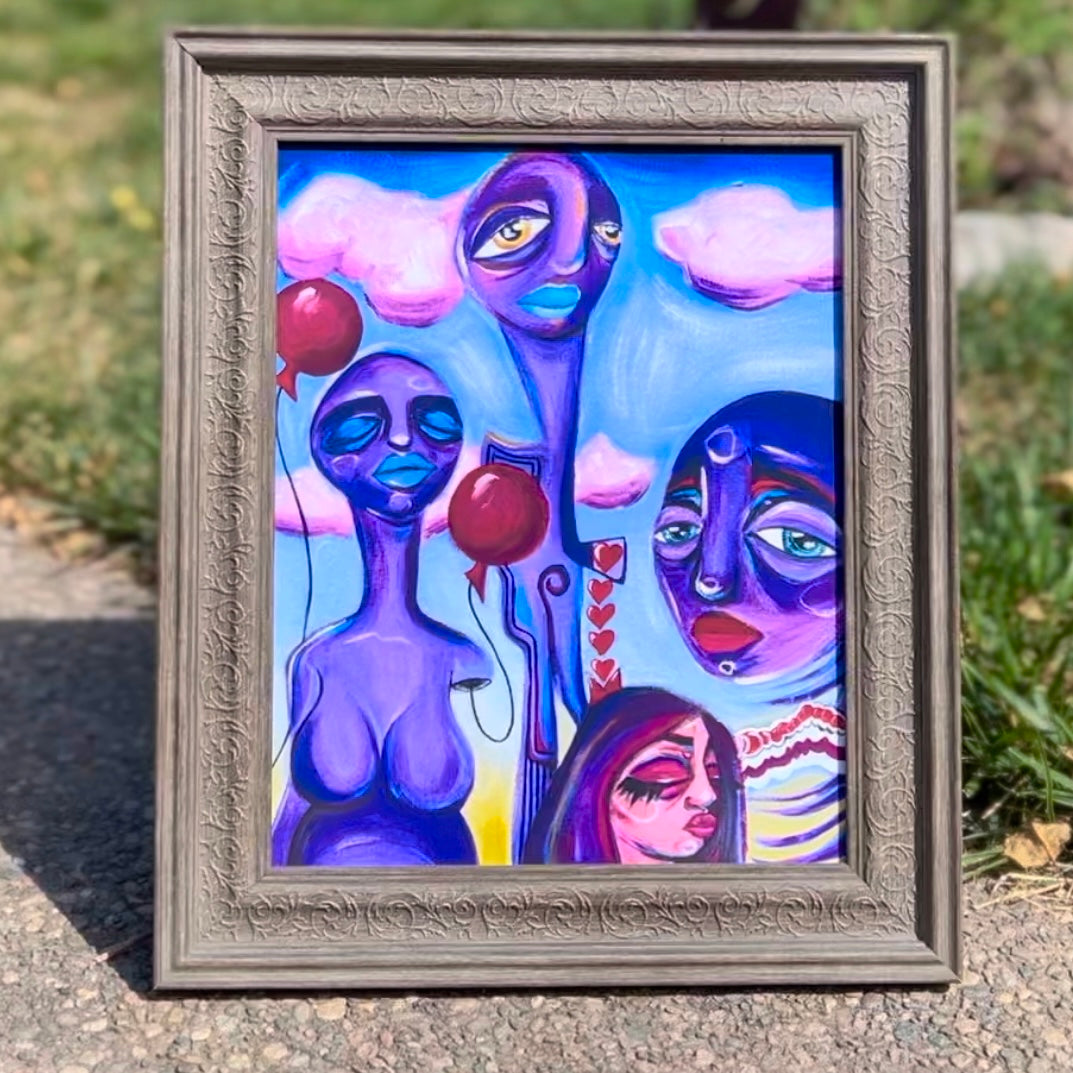 “Secondary Emotions in the Luteal Phase” Art Print