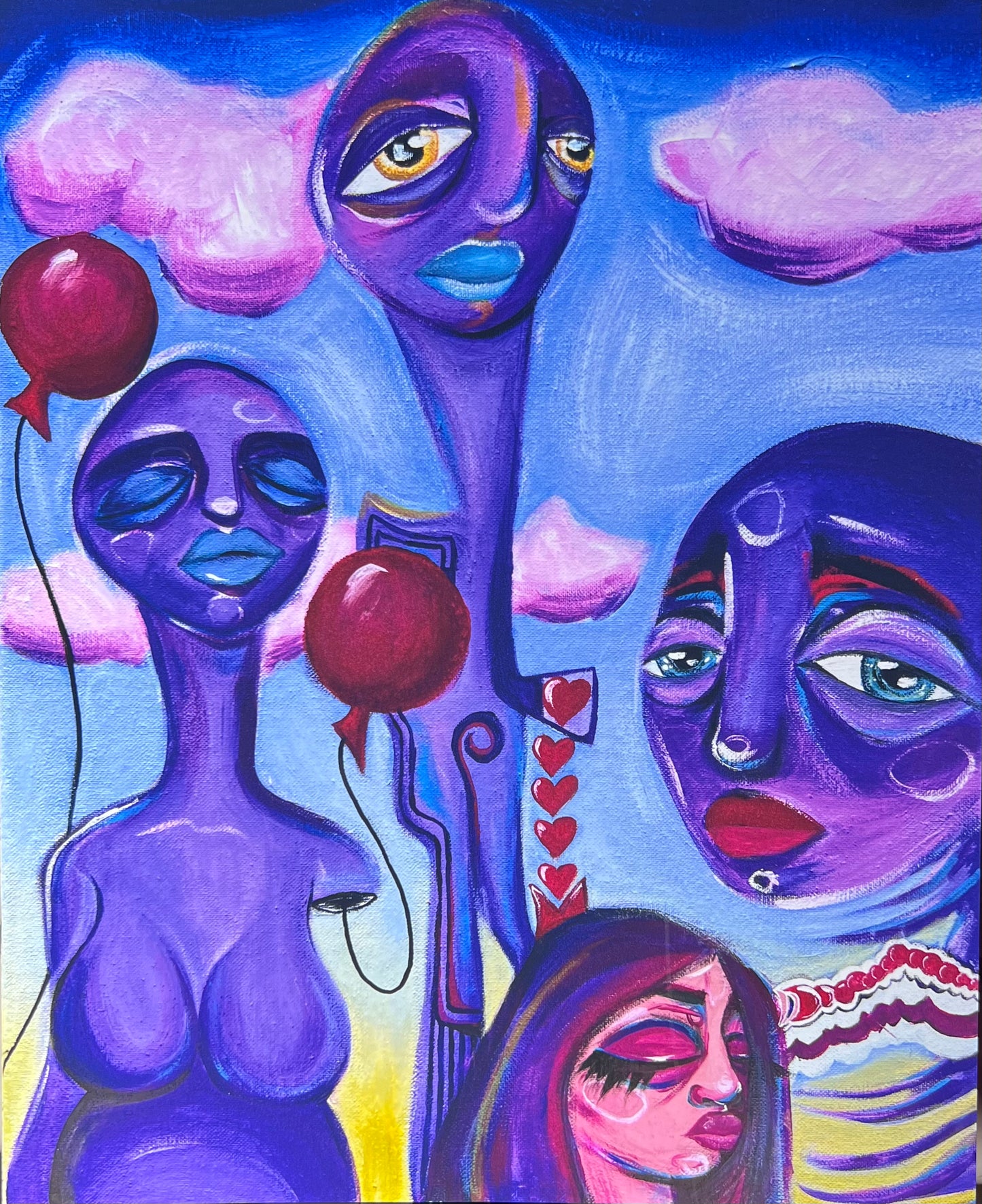 “Secondary Emotions in the Luteal Phase” Art Print