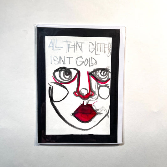 The Unsaid Said, Greeting Card - 7