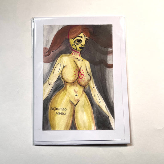 The Unsaid Said, Greeting Card - 12