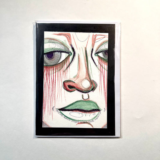 The Unsaid Said, Greeting Card - 19