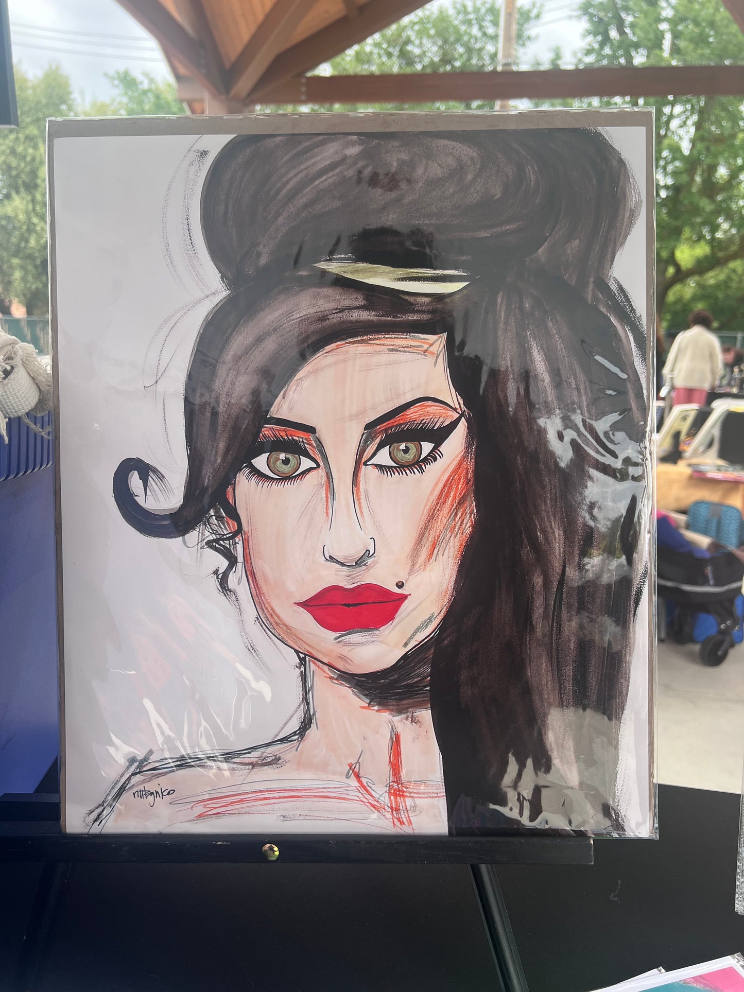 Amy Winehouse Art Print