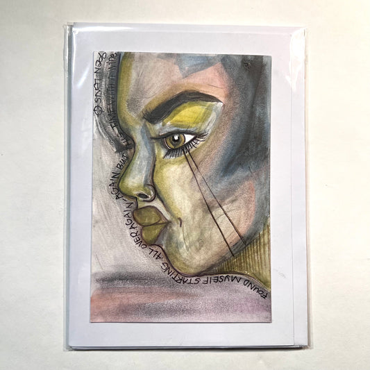 The Unsaid Said, Greeting Card - 10