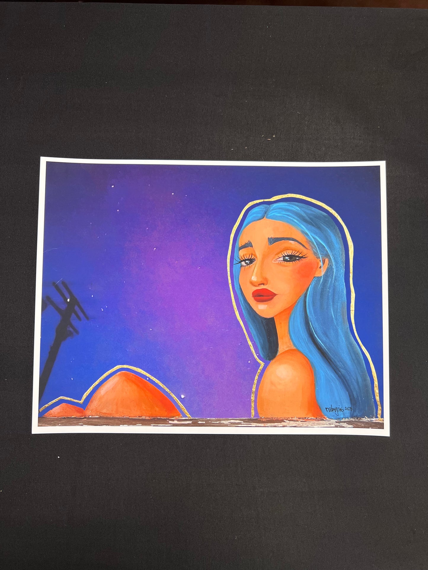 Thinking of You - Aurora Borealis Edition Art Print