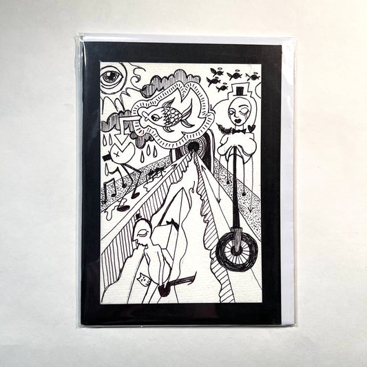The Unsaid Said, Greeting Card - 2