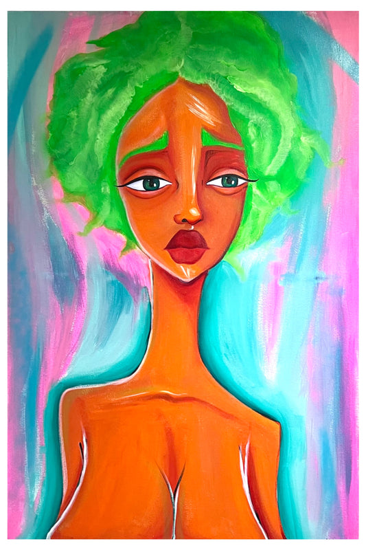 Resilient Bloom Art Print