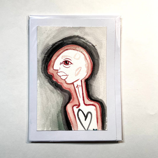 The Unsaid Said, Greeting Card - 17