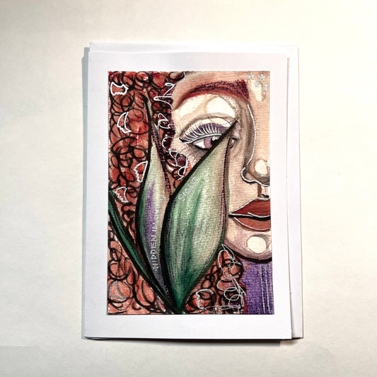 The Unsaid Said, Greeting Card - 5