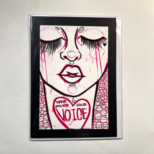 The Unsaid Said, Greeting Card - 3